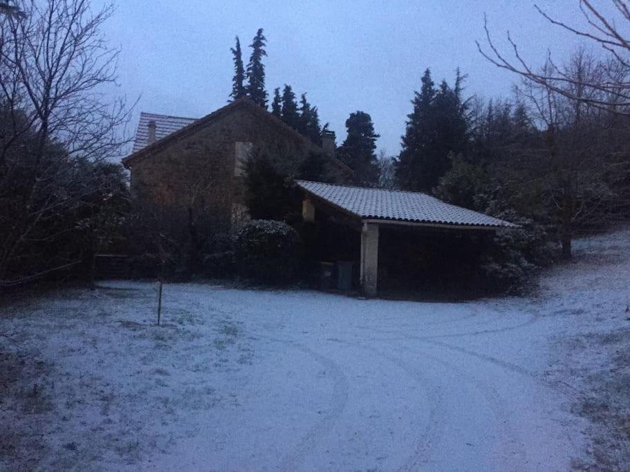 Grande Maison Familiale En Pierres Sud Ardeche Lalevade-dʼArdèche Buitenkant foto