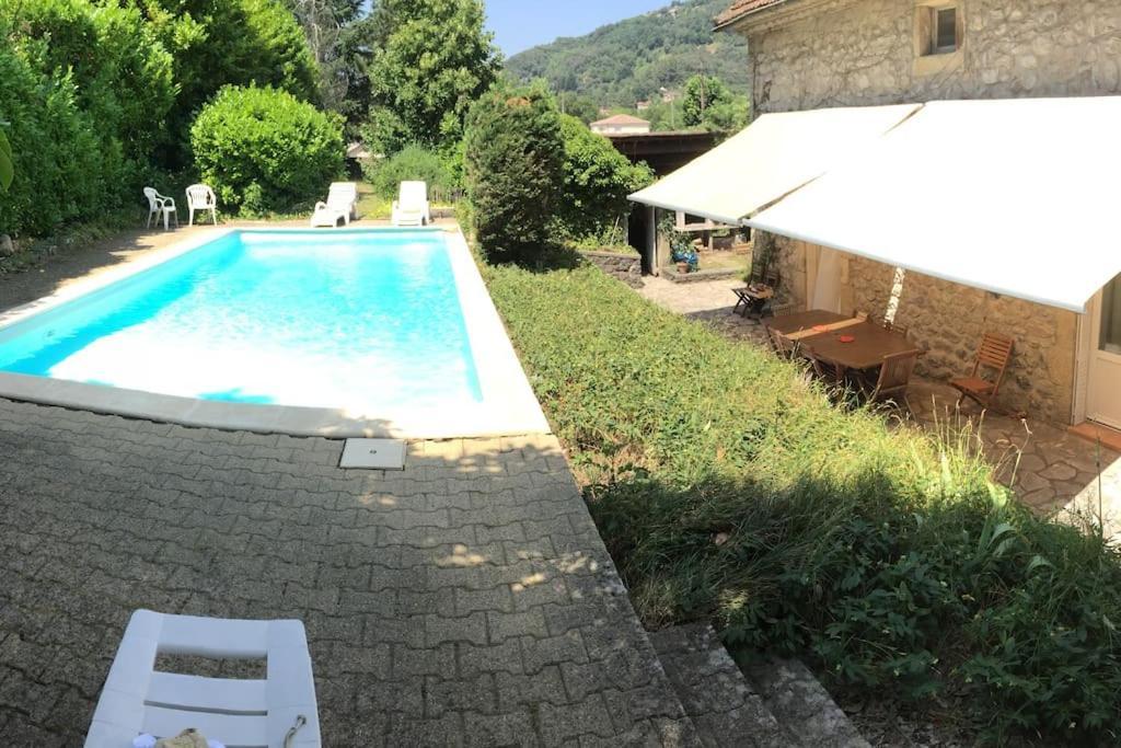Grande Maison Familiale En Pierres Sud Ardeche Lalevade-dʼArdèche Buitenkant foto